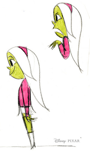 Inside Out - Disgust Concept Art