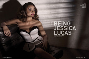  Jessica Lucas in Bello Magazine - January 2014