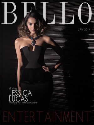  Jessica Lucas on the cover of Bello Magazine - January 2014