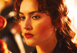 Kate as Rose in Titanic