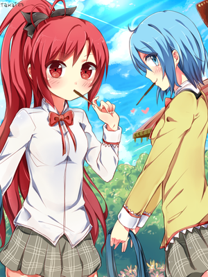  Kyoko and Sayaka