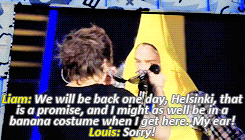  Liam in a банан Suit