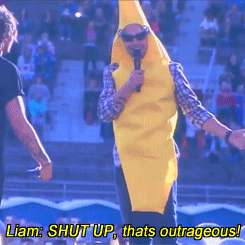  Liam in a banana, ndizi Suit