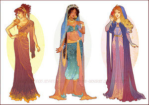  Megara, melati, jasmine and Aurora