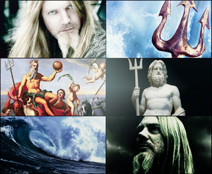 Metal celebrities as Greek gods/godesses.  