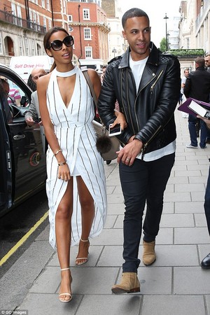  Rochelle and Marvin leaving the Claridge’s Hotel