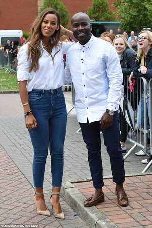  Rochelle in Manchester during the X Factor auditions