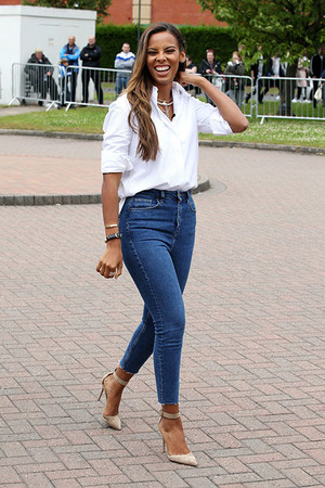 Rochelle in Manchester during the X Factor auditions