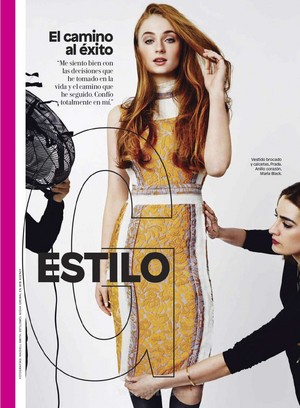  Sophie Turner in Glamour Mexico