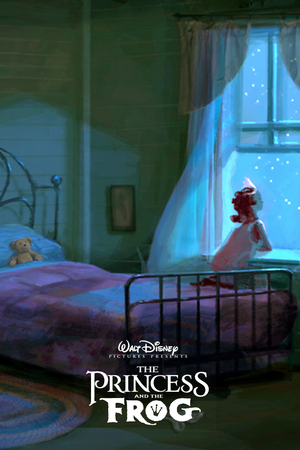  The Princess and the Frog Concept Art Poster
