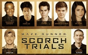  The Scorch trials Cast at Comic con