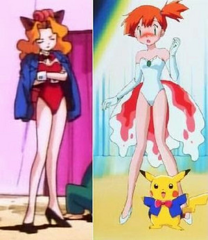  Two of Malvin's lovely hot magic assistants from Pokemon