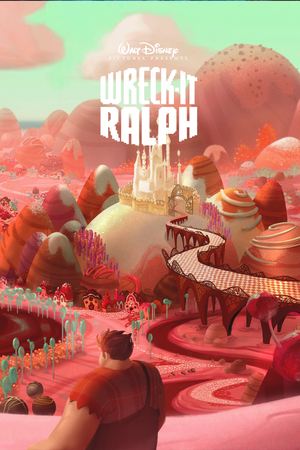  Wreck-It Ralph Concept Art Poster