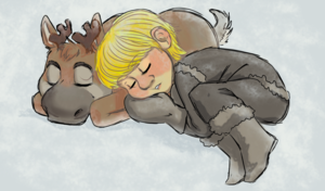  Young Kristoff and Sven