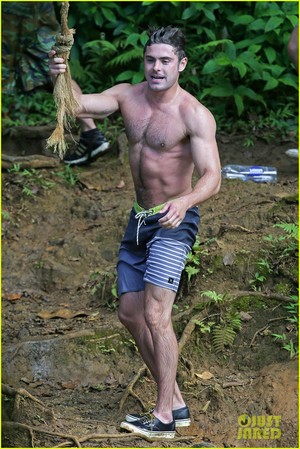  Zac Efron Goes Shirtless in Hawaii, Is thêm Ripped Than Ever!