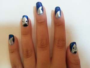  鲨鱼 week manicure