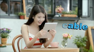  [CAP] DigiCable TV CF Making with 아이유