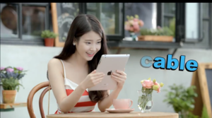 [CAP] IU for Cable TV CF Making