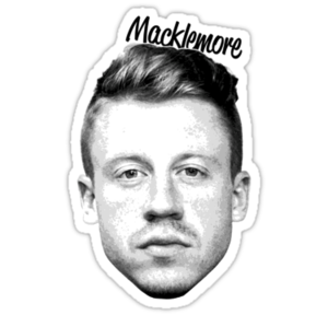  Macklemore Sticker Image