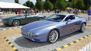  2013 Aston Martin DBS mobil tertutup berpintu dua, coupe Zagato Centennial