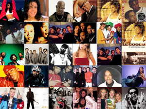  90s muziek Collage