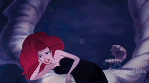  Walt Disney peminat Art - Princess Ariel as Ursula