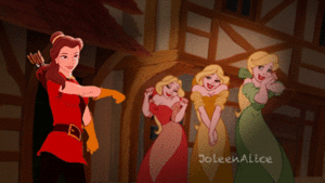  Belle as Gaston