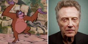 Christopher Walkin and King Louie