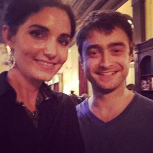  Exclusive: Daniel Radcliffe & Erin Darke was At "Cafe firenze" (FB.com/DanielJacobRadcliffefanClub)