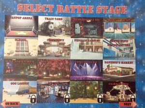  ファンポップ Brawl (Battle Stages)
