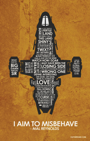 Firefly Quote Poster