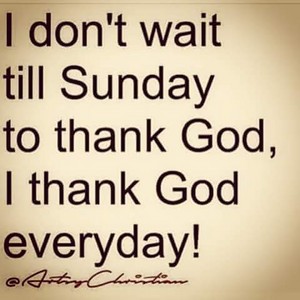  Gratitude For God
