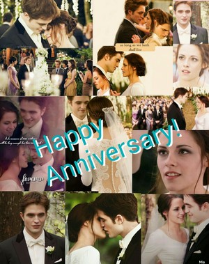  Happy Anniversary Edward and Bella!