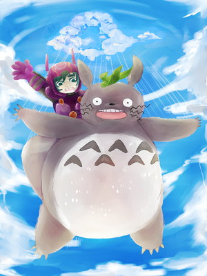  Hiro and Totoro
