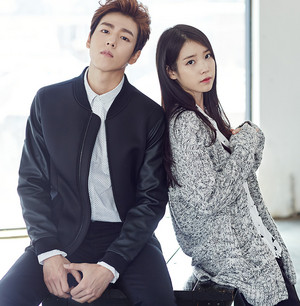  IU and Lee Hyun Woo for Unionbay Fall Collection