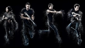  Insurgent वॉलपेपर - Christina, Four, Tris and Peter
