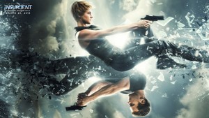  Insurgent پیپر وال - Tris and Four