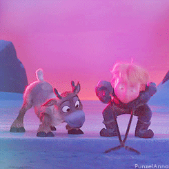  Kristoff and Sven with the Ice harvesters