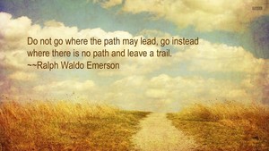  Leave a Trail