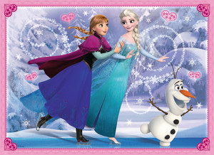  Olaf, Anna and Elsa