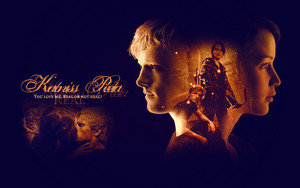 Peeta/Katniss Wallpaper