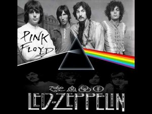  rosa, -de-rosa Floyd // Led Zeppelin