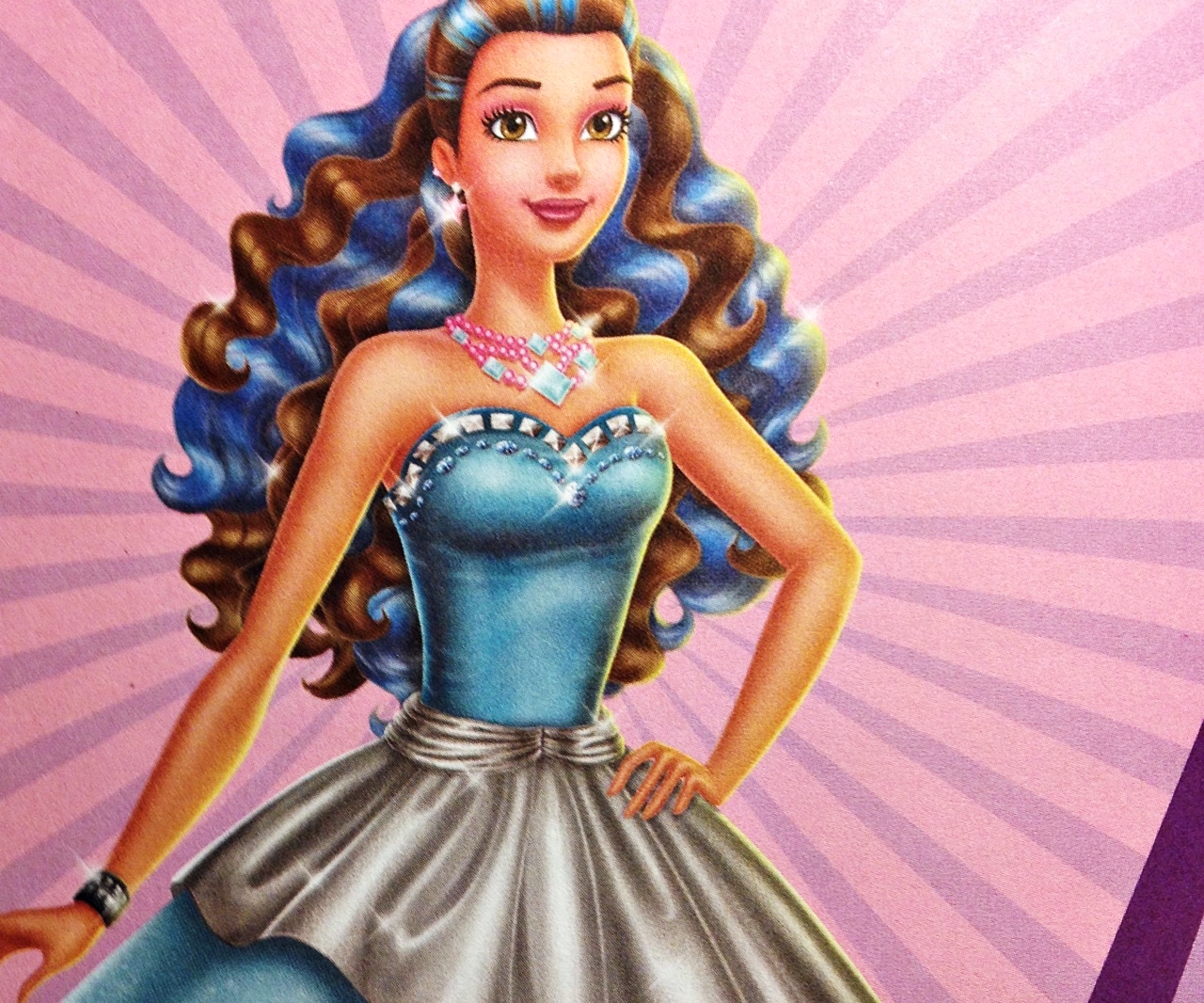Barbie ann стрипчат. Принцесса Вэл. Барби из мультфильма.