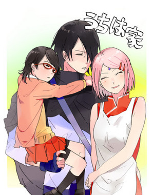  Sasuke and Sarada pictures... آپ can't say آپ don't love them!