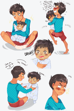  Tadashi and Baby Hiro
