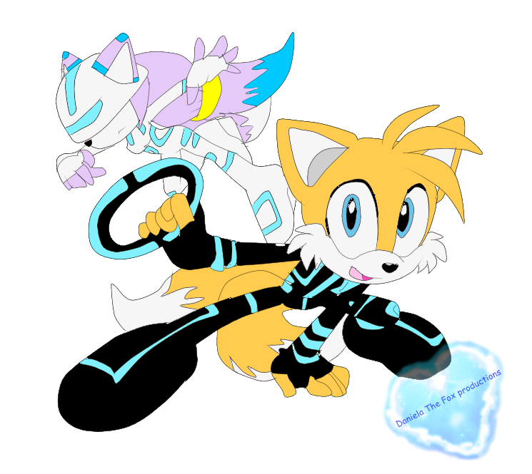 Tails and Daniela in Tron