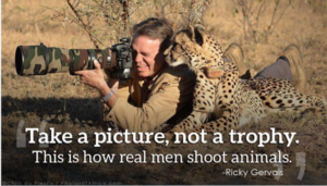  This is how REAL men shoot animals!!!!!!!!!!!!!