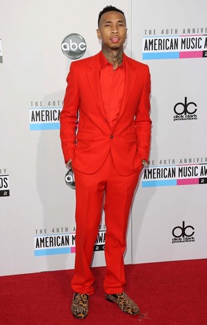  Tyga at American muziki Awards