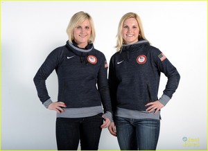  USOC Portraits - 2014 Sochi Olympics - Monique and Jocelyne Lamoureux