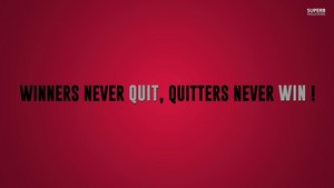  Winners Never Quit